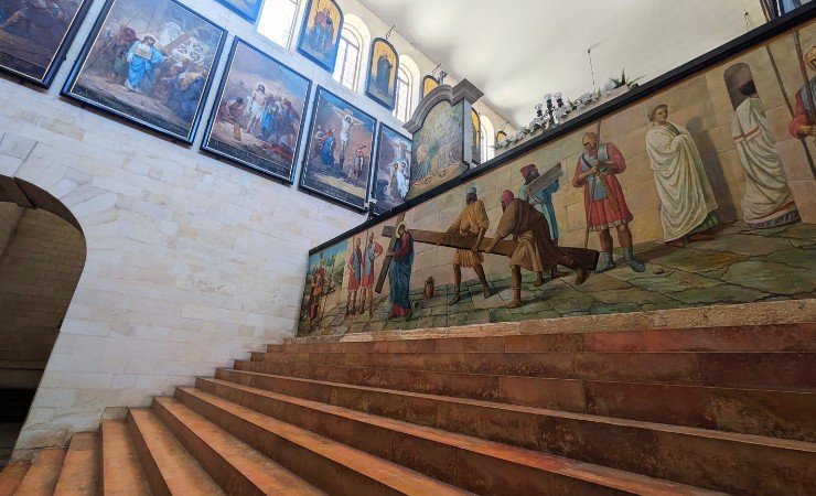 Alexander Nevsky Church Jerusalem 2025 - Steps
