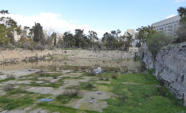 Mamilla Pool Jerusalem