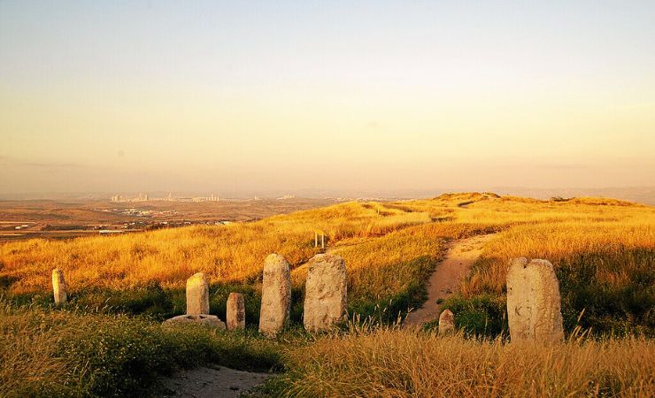 Standing Stones Tel Gezer