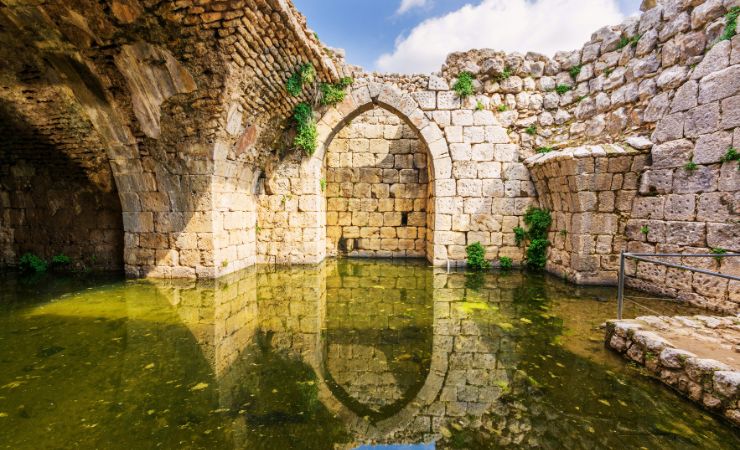 Nimrod Fortress: The Stronghold on Mount Hermon's Slopes 6 Nimrod Fortress Water Resevoir